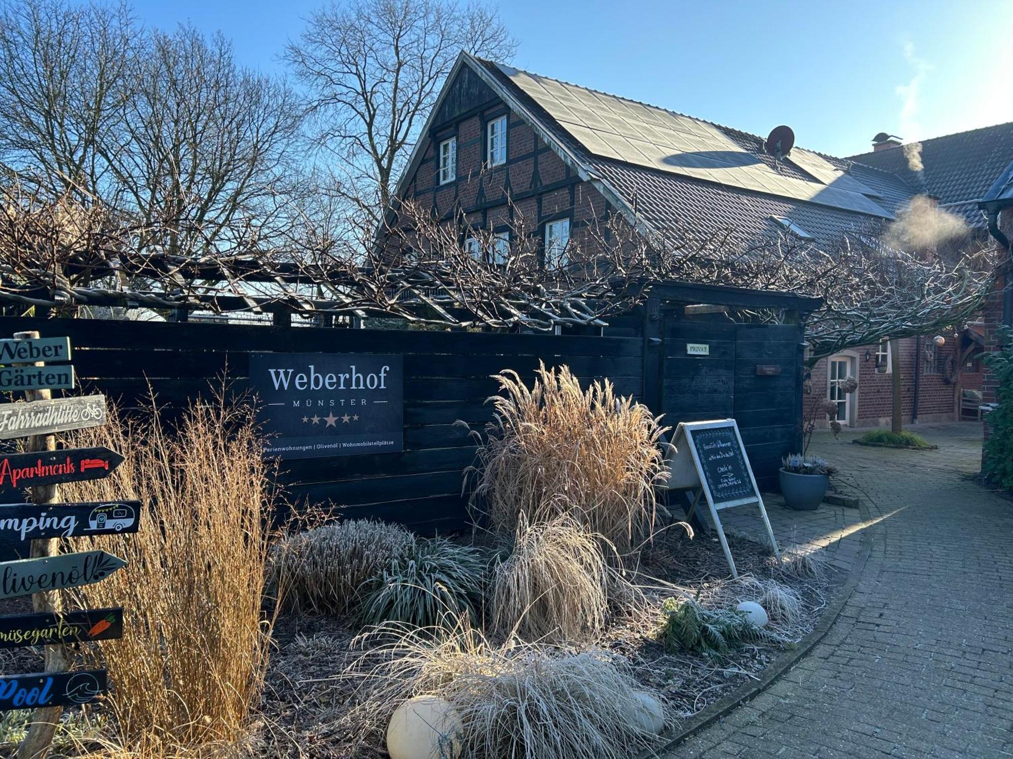 Weberhof - Muenster Lejlighed Eksteriør billede